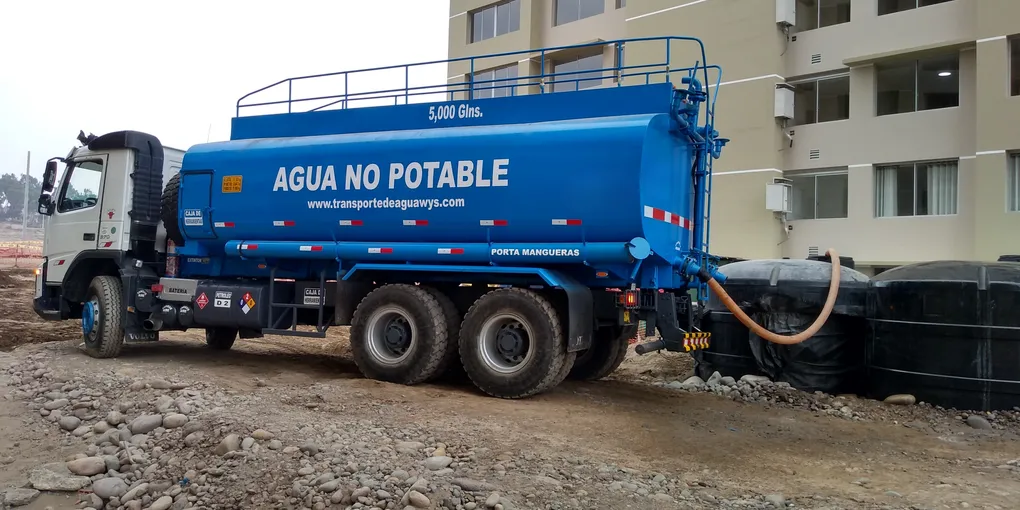 Alquiler de cisterna de agua por horas Lima: ¡Flexibilidad y rapidez a tu alcance!