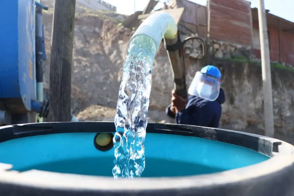 Venta de agua potable a domicilio