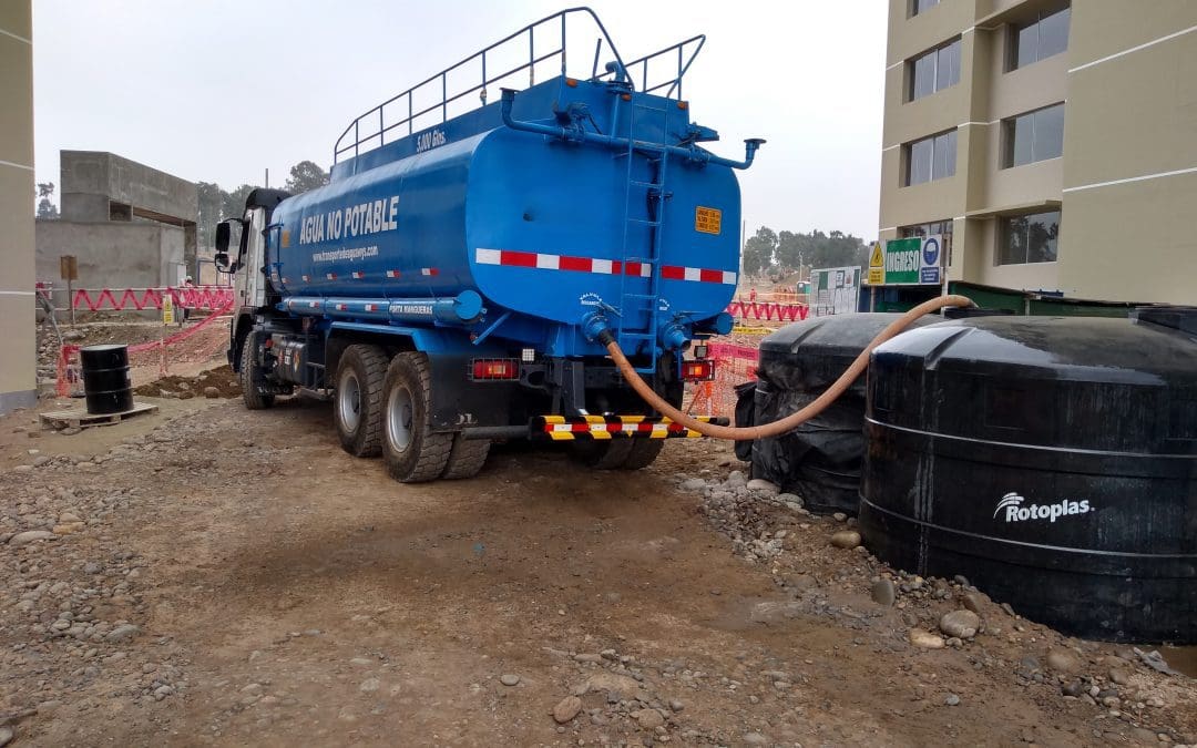 Agua para construir