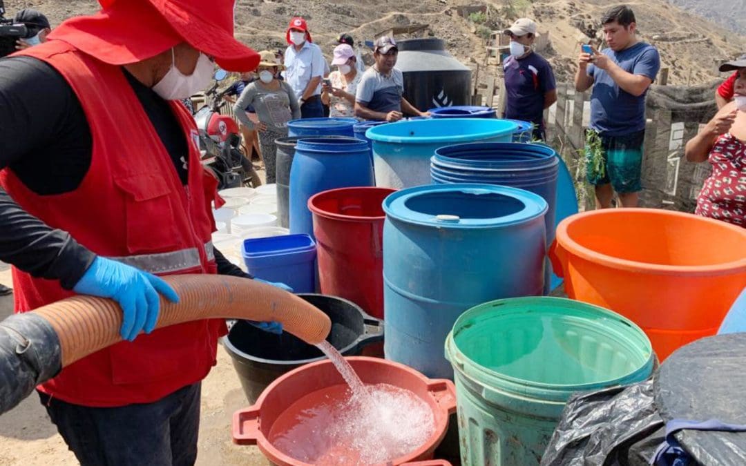 Agua potable a domicilio en San Juan de Lurigancho