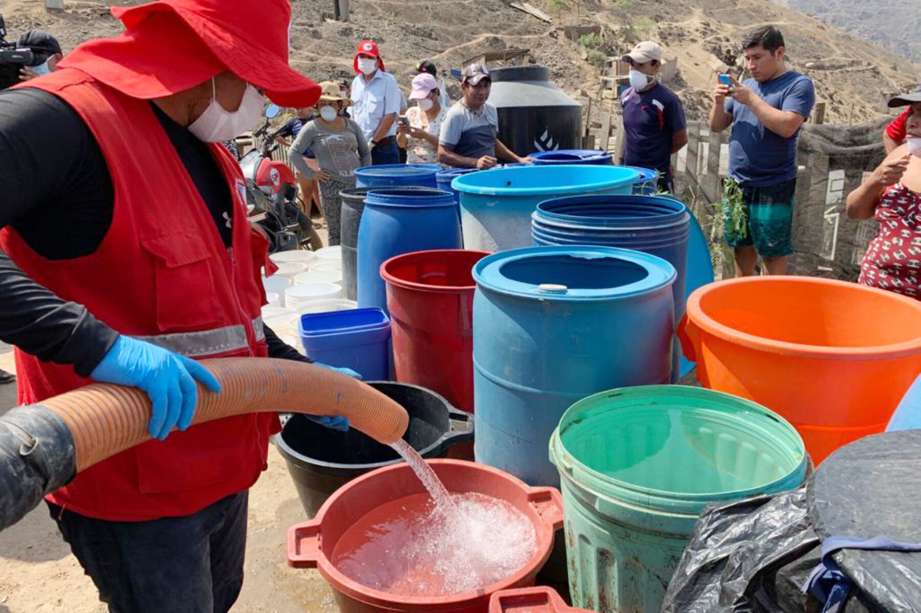 Agua potable a domicilio en San Juan de Lurigancho