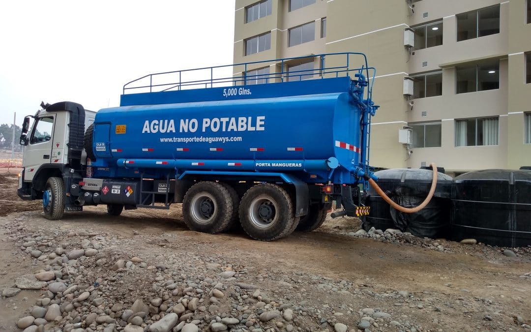 Alquiler de cisterna de agua por horas Lima